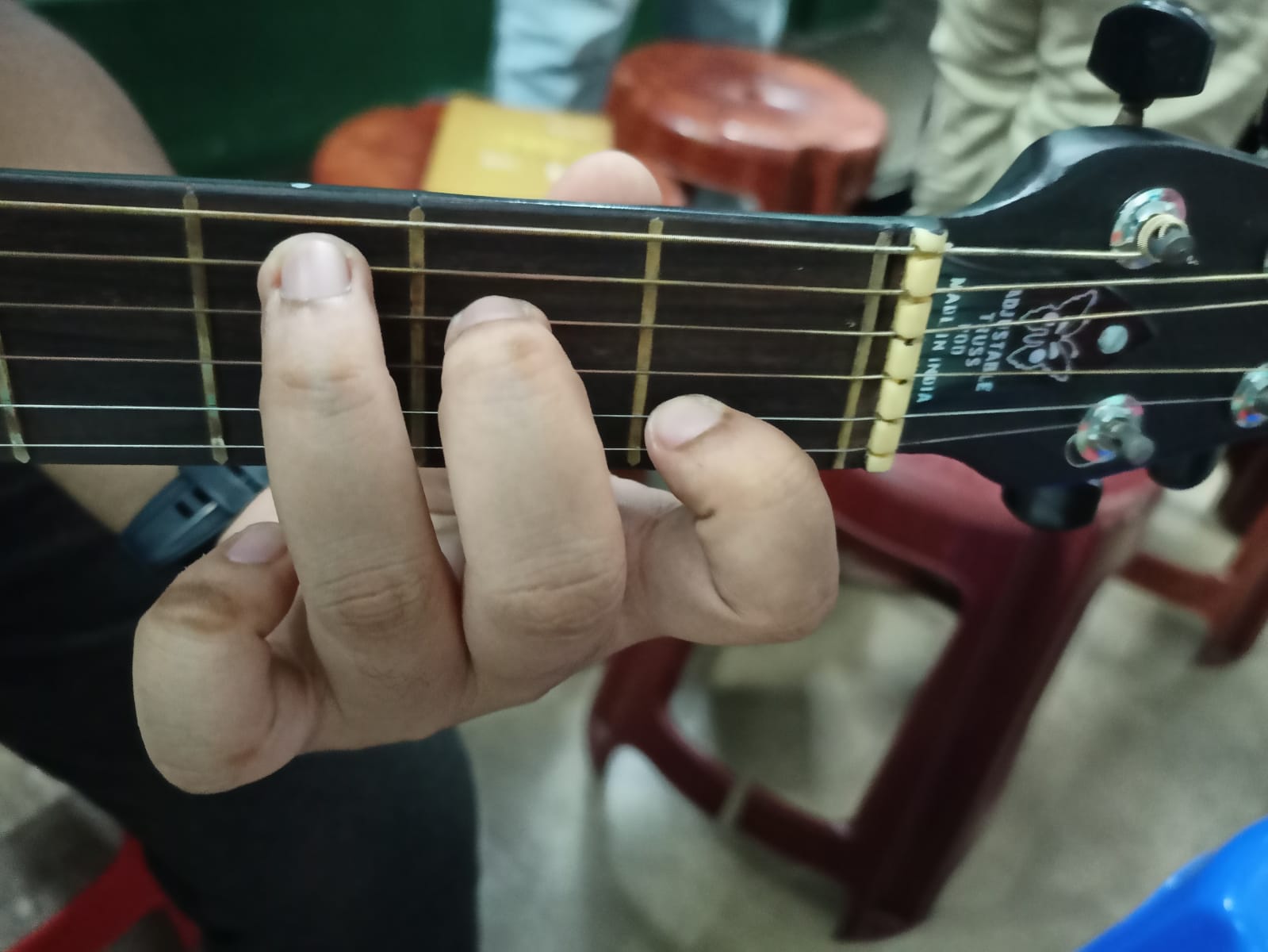 Guitar class at STRUM ACADEMY